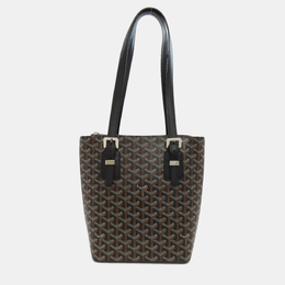 Goyard: Чёрная сумка-шоппер 
