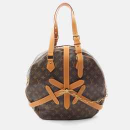 Louis Vuitton: Коричневая шляпа 