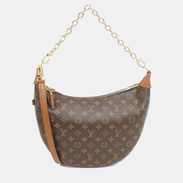 Louis Vuitton: Коричневая сумка 