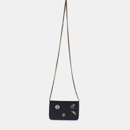 Chanel: Синий кошелёк 