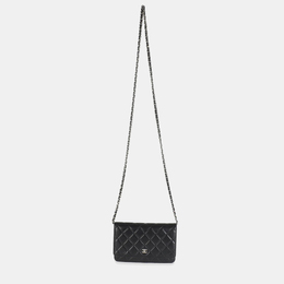 Chanel: Чёрный кошелёк 