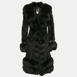 Roberto Cavalli: Чёрное пальто 