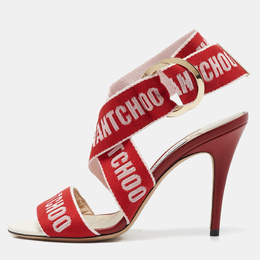 Jimmy Choo: Красные сандалии 