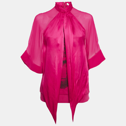 Givenchy: Розовый топ 