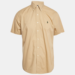 Polo Ralph Lauren: Бежевая рубашка 