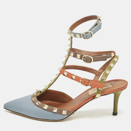Valentino: Многоцветные туфли  Rockstud