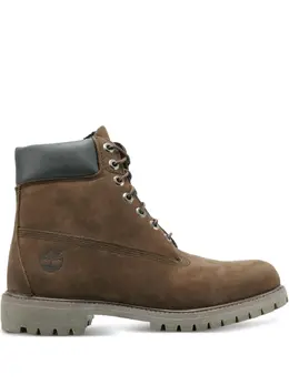 Timberland: Коричневые ботинки 