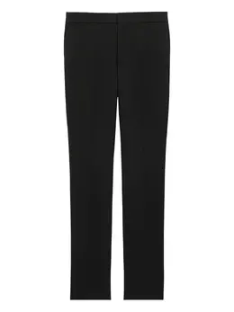 Saint Laurent: Чёрные брюки 