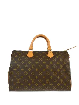 Louis Vuitton Pre-Owned: Коричневая сумка-шоппер 