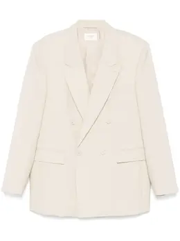 Saint Laurent: Пиджаки из шерсти 