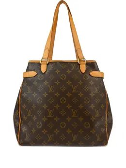 Louis Vuitton Pre-Owned: Коричневая сумка-шоппер 