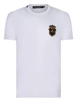 Dolce & Gabbana: Белая футболка  T