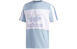 Adidas Originals: Голубая футболка 