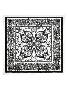 Dolce & Gabbana: Шарф  Majolica с принтом