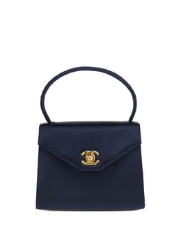 CHANEL Pre-Owned: Синяя сумка 