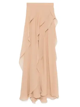 Elie Saab: Шёлковая юбка 