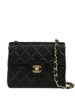 CHANEL Pre-Owned: Чёрная сумка 