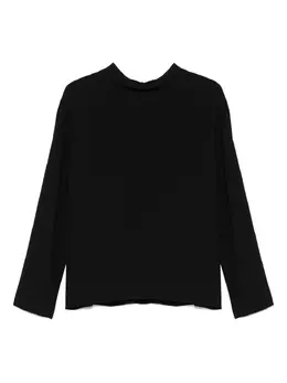 Carven: Чёрная блуза 