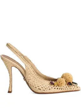 Dolce & Gabbana: Светлые туфли 