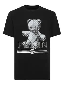 Philipp Plein: Чёрная футболка  Teddy