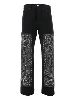 AMIRI: Жаккардовые джинсы 