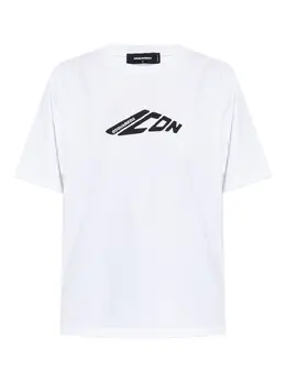 DSQUARED2: Белая футболка  Icon