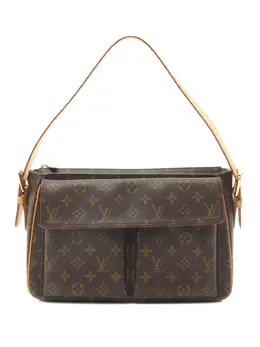 Louis Vuitton Pre-Owned: Коричневая сумка 