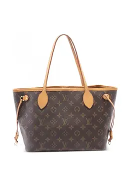 Louis Vuitton Pre-Owned: Коричневая сумка-шоппер 