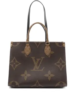 Louis Vuitton Pre-Owned: Коричневая сумка-шоппер 