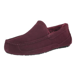 UGG: Бордовые мокасины  Ascot