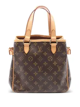 Louis Vuitton Pre-Owned: Коричневая сумка-шоппер 