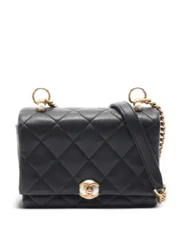 CHANEL Pre-Owned: Чёрная сумка 
