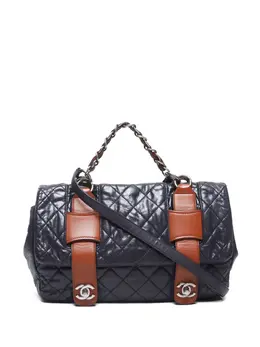 CHANEL Pre-Owned: Чёрная сумка 