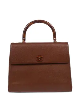 CHANEL Pre-Owned: Коричневая сумка 
