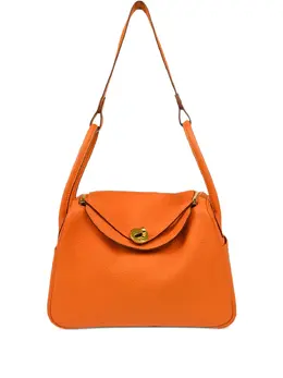 Hermès Pre-Owned: Оранжевая сумка 