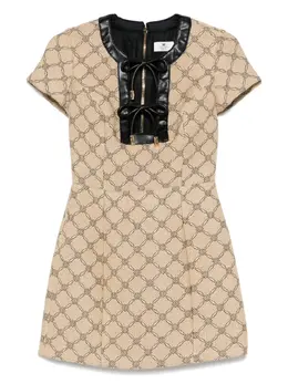 Elisabetta Franchi: Жаккардовое платье 