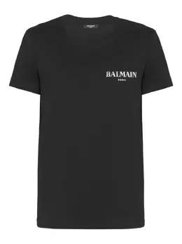 Balmain: Футболка с принтом 