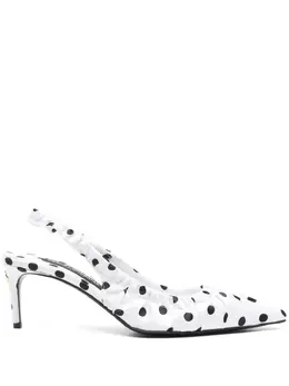Dolce & Gabbana Pre-Owned: Белые туфли 