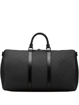 Louis Vuitton Pre-Owned: Чёрная сумка 