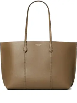 Tory Burch: Коричневая сумка-шоппер  Perry