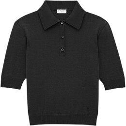 Saint Laurent: Чёрная рубашка 