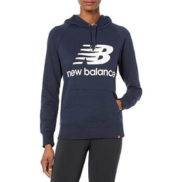 New Balance: Синяя толстовка 