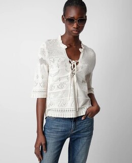 Zadig & Voltaire: Хлопковый свитер 