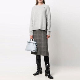 Maison Margiela: Серый свитер 
