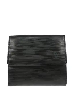 Louis Vuitton Pre-Owned: Чёрный кошелёк 