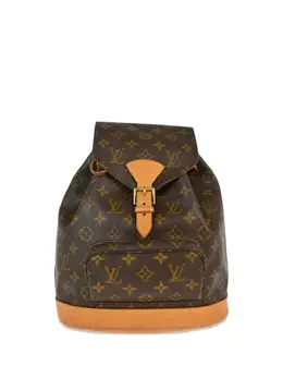 Louis Vuitton Pre-Owned: Коричневый рюкзак 