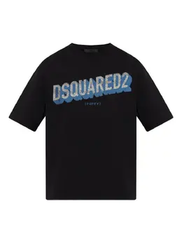 DSQUARED2: Хлопковая футболка 