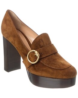 Gianvito Rossi: Коричневые туфли 
