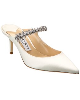 JIMMY CHOO: Белые сабо  Bing 65