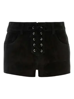 ISABEL MARANT: Кожаные шорты 